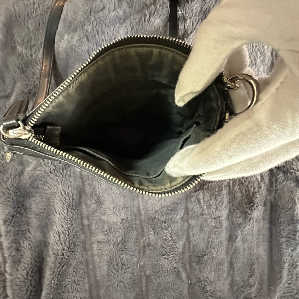Coach Legacy Swingpack Crossbody in Black with Silver Hardware - Picture 7 of 13
